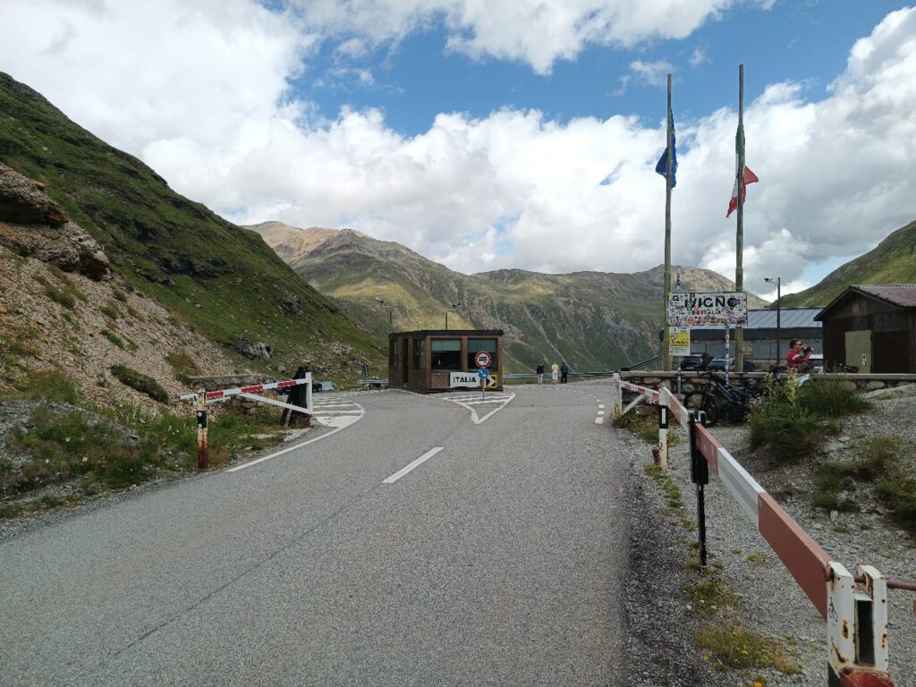 At the “Forcola di Livigno” pass